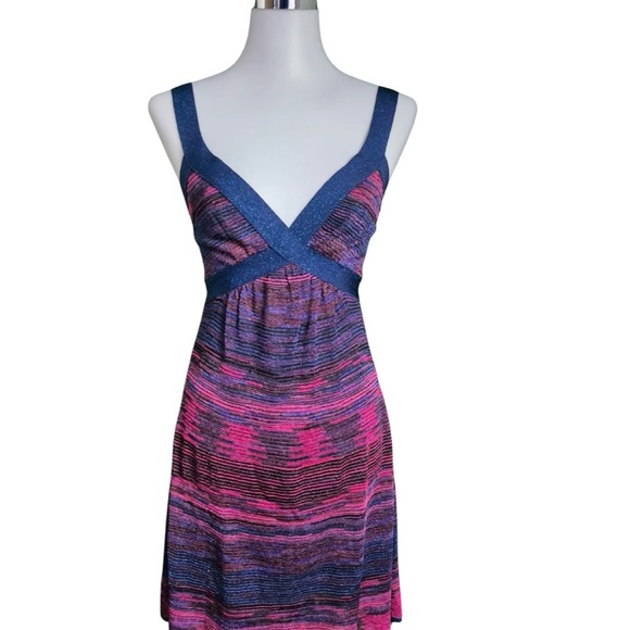 Missoni Dresses & Skirts - M Missoni Metallic Lurex Knit Mini Dress, Size 44